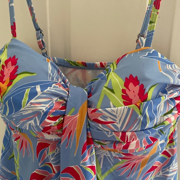 Fit 4U Tankini Swim Top NWT - Picture 2 of 14